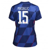 Zenski Nogometni Dres Hrvatska Mario Pasalic #15 Gostujuci EP 2024 Kratak Rukav